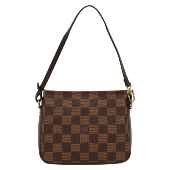 LOUIS VUITTON Damier Ebene Trousse Makeup Pouch N51982 LV Auth yk17788AM - Picture 3 of 16